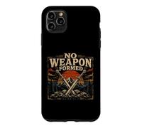 Carcasa para iPhone 11 Pro MAX Isaías bíblica 54 17 No Hay Arma formada fe
