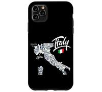 Carcasa para iPhone 11 Pro MAX Italy Map Graphic Tees - Novelty tee Shirts & Cool Designs