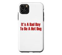 Carcasa para iPhone 11 Pro MAX It's A Bad Day To Be A Hot Dog 4 de Julio Funny Hot Dog