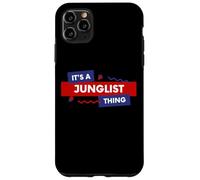 Carcasa para iPhone 11 Pro MAX It's a Junglist Thing Drum and Bass Dance Music Junglists