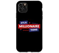 Carcasa para iPhone 11 Pro MAX It's A Millionaire Thing Rich Person Entrepreneur Quote