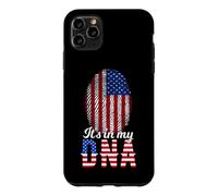 Carcasa para iPhone 11 Pro MAX It's In My DNA Huella Dactilar Ciudadano Estadounidense