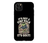 Carcasa para iPhone 11 Pro MAX It's Not A Pimp Walk Its Gout Retro Frog Cane