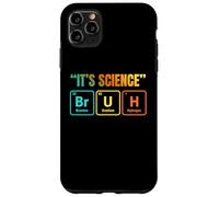 Carcasa para iPhone 11 Pro MAX It's Science Bruh Periodic Table of Elements Funny Meme
