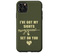 Carcasa para iPhone 11 Pro MAX I've Got My Sights Set On You - Funny Sarcastic Gun Humor