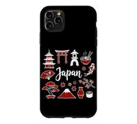 Carcasa para iPhone 11 Pro MAX Japón Viajes Iconos Cultura Japonesa Nippon Souvenir Art