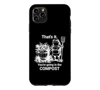 Carcasa para iPhone 11 Pro MAX Jardín Divertido: eso es Todo, Vas a IR en The Compost Frog