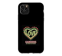 Carcasa para iPhone 11 Pro MAX Jardines Corazón Diseño Floral - El Amor Crece