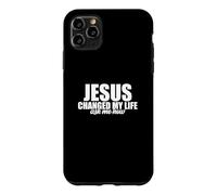 Carcasa para iPhone 11 Pro MAX Jesús cambió mi Vida Pregúntame qué Tan Cristiano