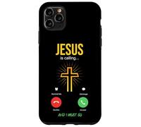 Carcasa para iPhone 11 Pro MAX Jesús está Llamando a la Iglesia Cristiana Christus Faith Teléfono