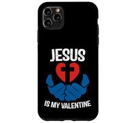 Carcasa para iPhone 11 Pro MAX Jesus is My Valentine Funny Valentines Loves Christ Love Day