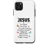 Carcasa para iPhone 11 Pro MAX Jesus is The Messiah Mighty God Beautiful Savior Lamb of God