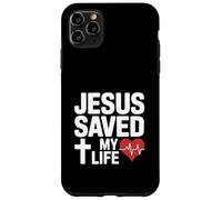 Carcasa para iPhone 11 Pro MAX Jesús Saved My Life Christian Faith