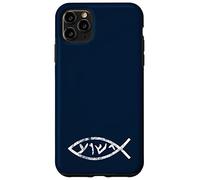 Carcasa para iPhone 11 Pro MAX Jesús Yeshua en el Idioma arameo de Peces Que habló
