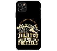 Carcasa para iPhone 11 Pro MAX Jiu Jitsu Convirtiendo a la Gente en Pretzels Artes Marciales Divertidas