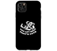 Carcasa para iPhone 11 Pro MAX Jiujitsu brasileño Grapplers You Lift Bro That Cute