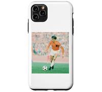 Carcasa para iPhone 11 Pro MAX Johan Cruyff En Acción Holanda Argentina Copa Mundial de Fútbol