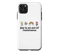Carcasa para iPhone 11 Pro MAX Joy is an Act of Resistance Rainbow Pride Month Human Rights