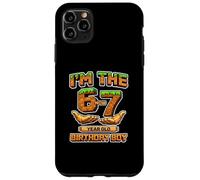 Carcasa para iPhone 11 Pro MAX Juego Birthday Boy I'm The 6, Ahora 7 años, 6-7 píxeles 67