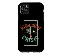 Carcasa para iPhone 11 Pro MAX Juego de Palabras de Tenis Crisis en la cancha