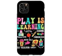 Carcasa para iPhone 11 Pro MAX Jugar es Aprender a Resolver Problemas Compartir creativamente Comunicat