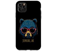 Carcasa para iPhone 11 Pro MAX Juneau Alaska USA - Oso con Gafas de Sol
