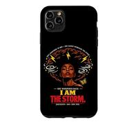 Carcasa para iPhone 11 Pro MAX Juneteenth She Whispered I Am The Storm Women's Black History