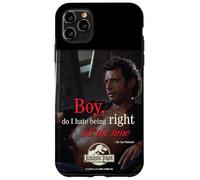 Carcasa para iPhone 11 Pro MAX Jurassic Park Dr. Ian Malcolm Right All The Time