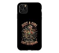 Carcasa para iPhone 11 Pro MAX Just A Girl Who Loves Leafy Sea Dragons