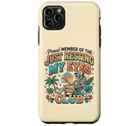 Carcasa para iPhone 11 Pro MAX Just Resting My Eyes Club Coffee Lover Funny Beach Vacaciones