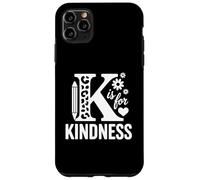 Carcasa para iPhone 11 Pro MAX K is for Kindness, Maestra del Día de la Unidad contra el acoso