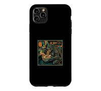 Carcasa para iPhone 11 Pro MAX Kaiju Ramen Monstruo Fideos Monstruo Japonés
