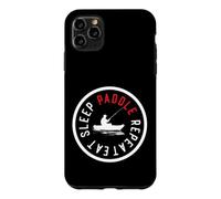Carcasa para iPhone 11 Pro MAX Kayak de Pesca Encontrar Nueva Agua Pescador de Agua Dulce Jubilado