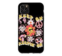 Carcasa para iPhone 11 Pro MAX Keep On Keepin' On Retro Daisy Graphic