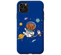 Carcasa para iPhone 11 Pro MAX Kids Boys Girls Astronaut Space Rhodesian Ridgeback Lover