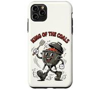 Carcasa para iPhone 11 Pro MAX King of The Coals Retro Cartoon BBQ Kettle Grill Grill
