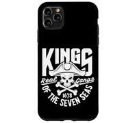 Carcasa para iPhone 11 Pro MAX King of The Seven Seas Wild Abstract Skull Real Gangs