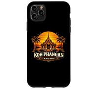 Carcasa para iPhone 11 Pro MAX KOH Phangan Tailandia Sunset Island Viajes Diseño