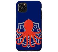Carcasa para iPhone 11 Pro MAX Kraken Sea Creature Océano Submarino Calamar Gigante Pulpo