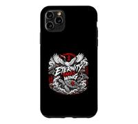 Carcasa para iPhone 11 Pro MAX La eternidad Toma alas Olas de Tortuga grulla Japonesa