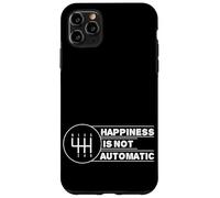 Carcasa para iPhone 11 Pro MAX La Felicidad no es automática Sino transmisión Manual del automóvil
