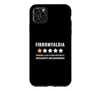 Carcasa para iPhone 11 Pro MAX La fibromialgia no recomendaría Divertido