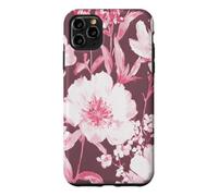 Carcasa para iPhone 11 Pro MAX La Flor del Cosmos florece en Rosa y Blanco