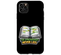 Carcasa para iPhone 11 Pro MAX La Hoja de cálculo Nunca miente el Humor del Contador