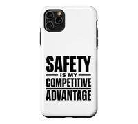 Carcasa para iPhone 11 Pro MAX La Seguridad es mi Ventaja competitiva | Regalo de Seguridad en el Lugar de Trabajo