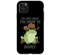 Carcasa para iPhone 11 Pro MAX La única sentadilla Que Estoy Haciendo es Diddly