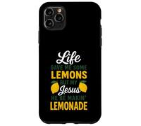 Carcasa para iPhone 11 Pro MAX La Vida me DIO Algunos Limones Pero mi Jesús Él Be Makin Limonada