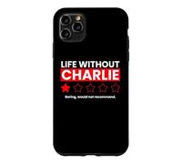 Carcasa para iPhone 11 Pro MAX La Vida sin Charlie Boring no recomendaría una revisión Divertida