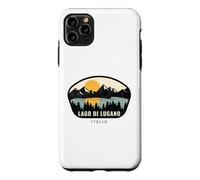 Carcasa para iPhone 11 Pro MAX Lago di Lugano Italia Design Vacation Souvenir