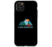 Carcasa para iPhone 11 Pro MAX Lake Siskiyou Northern California MT. Shasta Vintage Logo